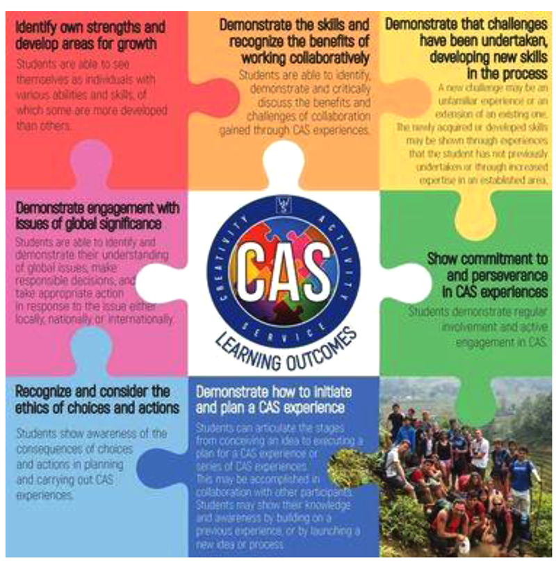 CAS experiences and strands