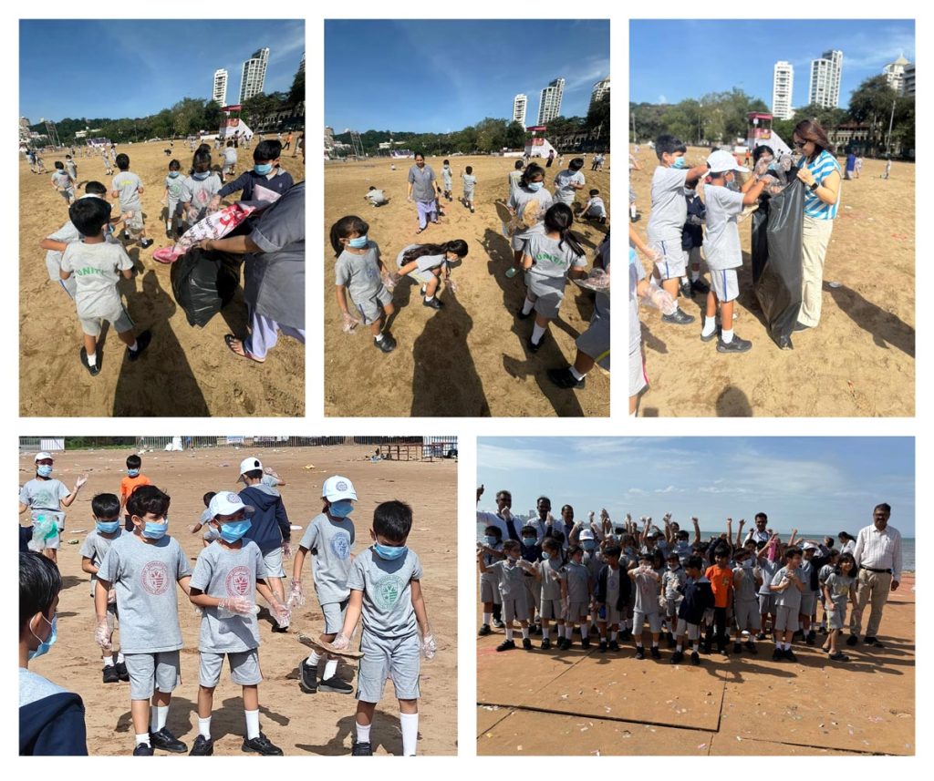 Grade 2 Beach Clean Up