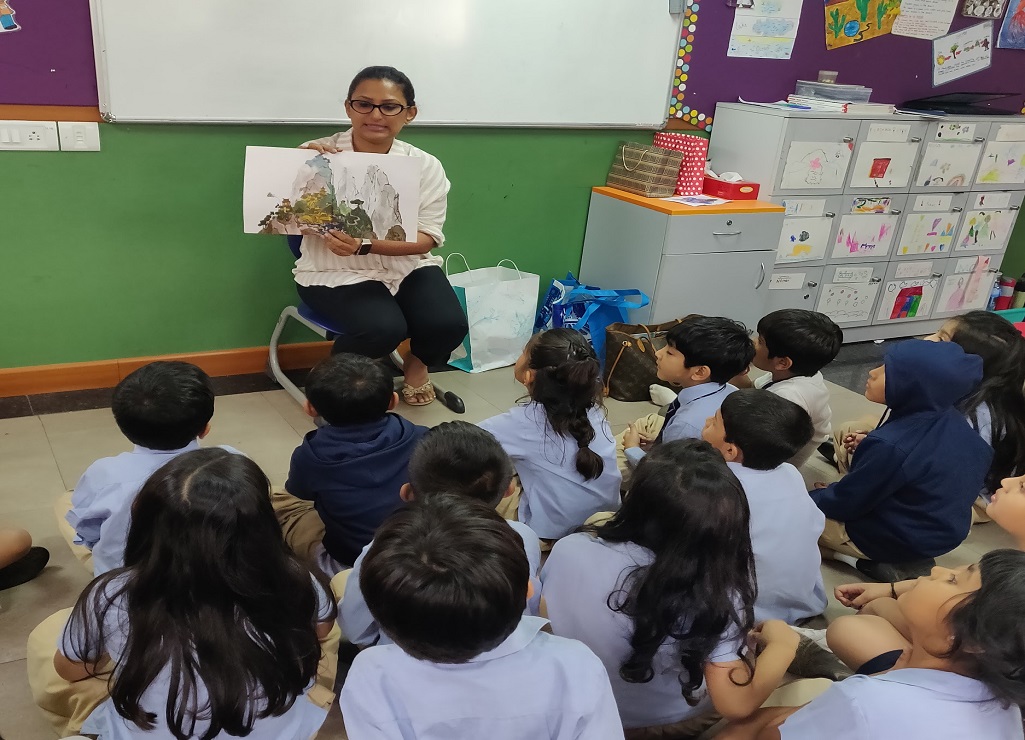 Parent Read Aloud session by Ms. Ekta Shah.