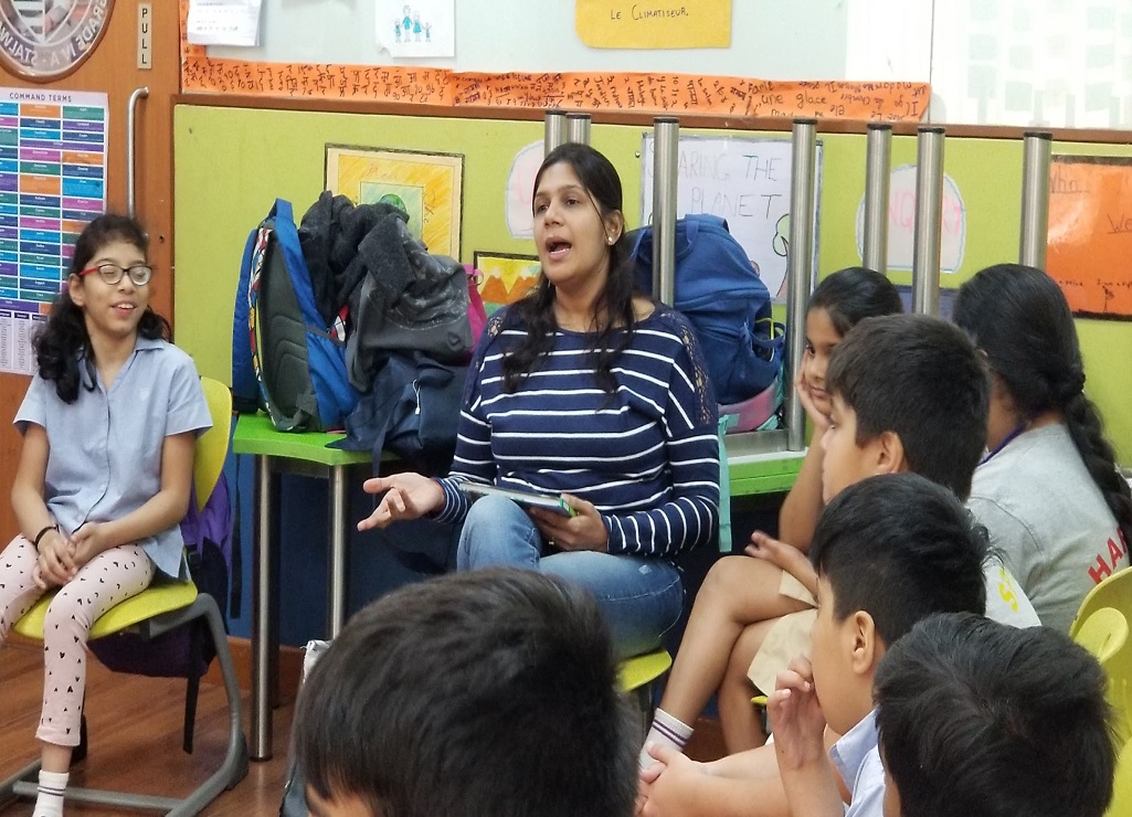Parent Read Aloud session by Mrs. Darshana Shah.