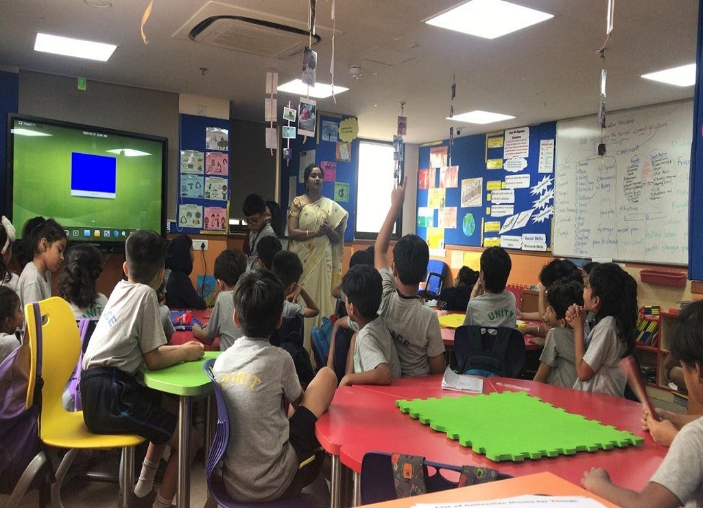 Parent Read Aloud session by Mrs. Chithira Nair.