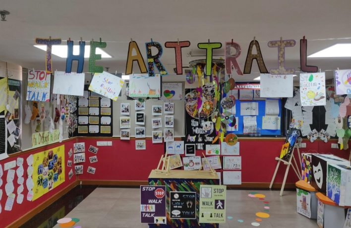 The Creation - The Art Trail installation